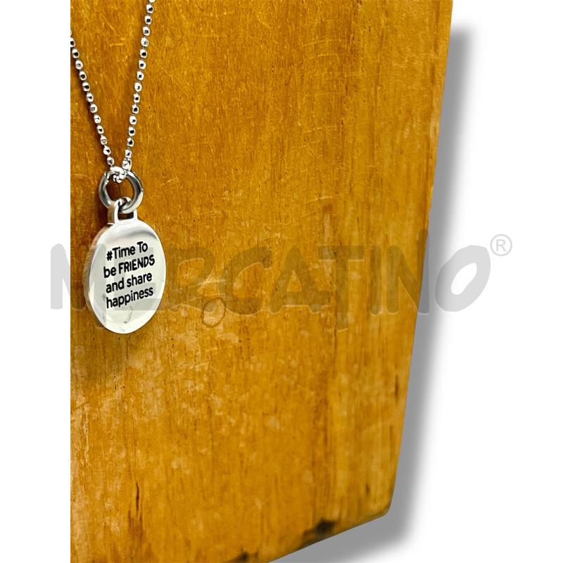 COLLANA LUNGA MARLU INFINITO TIME TO BE FRIENDS  | Mercatino dell'Usato Rivoli 3