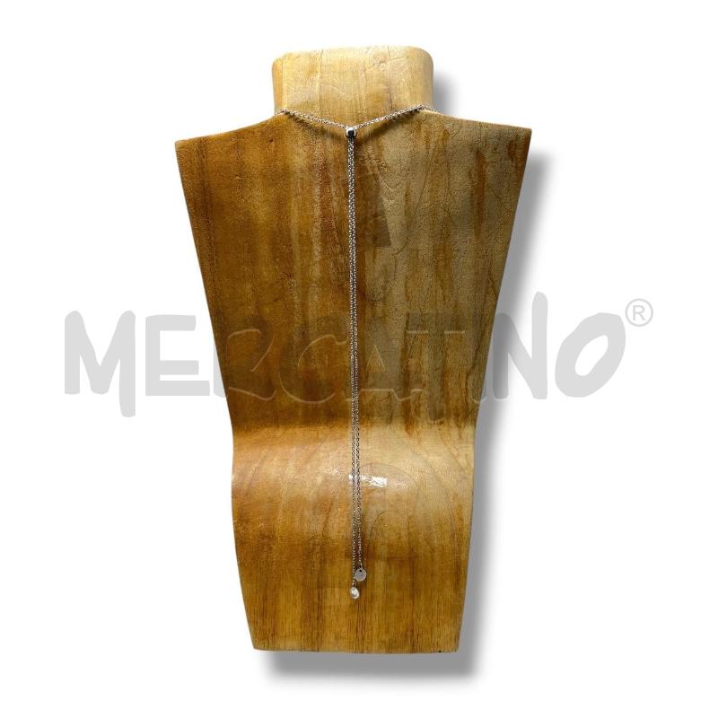COLLANA MARLU ACCIAIO SOLE PUNTO LUCE LUNGA REGOLABILE | Mercatino dell'Usato Rivoli 2