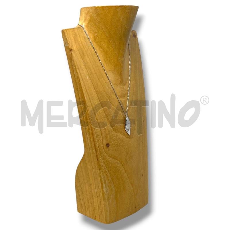 COLLANA MORELLATO ARG 925 CIONDOLO FOGLIA 44CM | Mercatino dell'Usato Rivoli 2