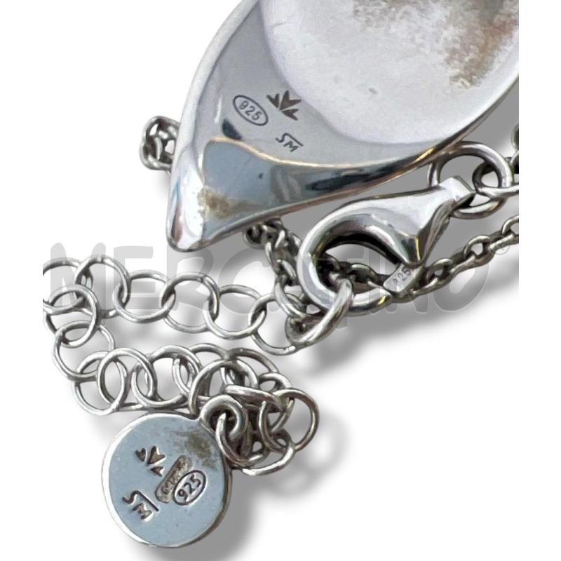 COLLANA MORELLATO ARG 925 CIONDOLO FOGLIA 44CM | Mercatino dell'Usato Rivoli 3