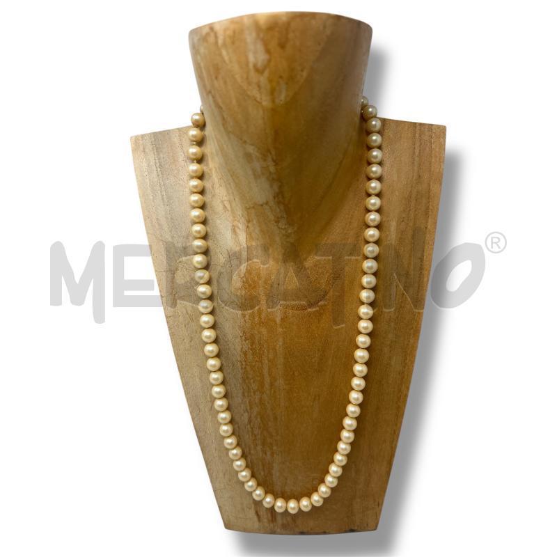 COLLANA PERLINE CHIUSURA ARG 800 | Mercatino dell'Usato Rivoli 2