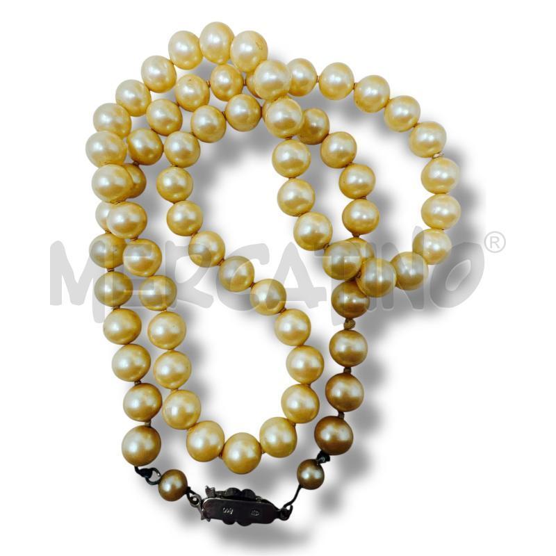 COLLANA PERLINE CHIUSURA ARG 800 | Mercatino dell'Usato Rivoli 3