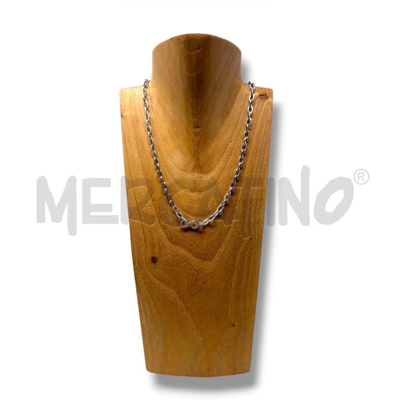 COLLANA STROILI CATENA INFINITO  | Mercatino dell'Usato Rivoli 1