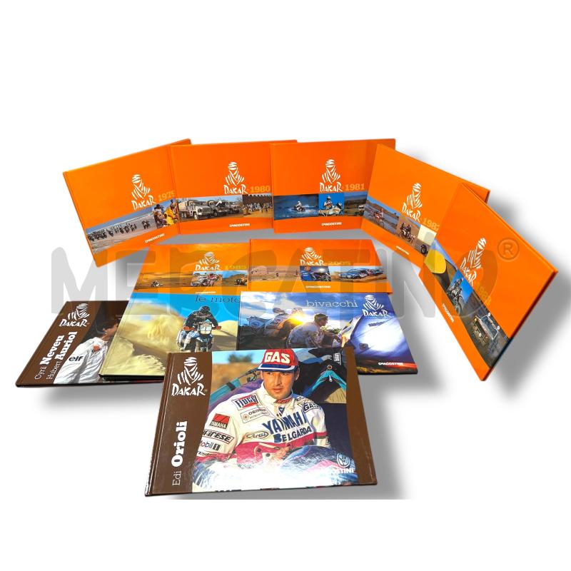COLLEZIONE COMPLETA DAKAR DEAGOSTINI 9 VOLUMI | Mercatino dell'Usato Rivoli 1