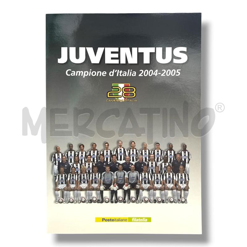 COLLEZIONE FRANCOBOLLI JUVENTUS CAMPIONI D'ITALIA 2004-5 | Mercatino dell'Usato Rivoli 1