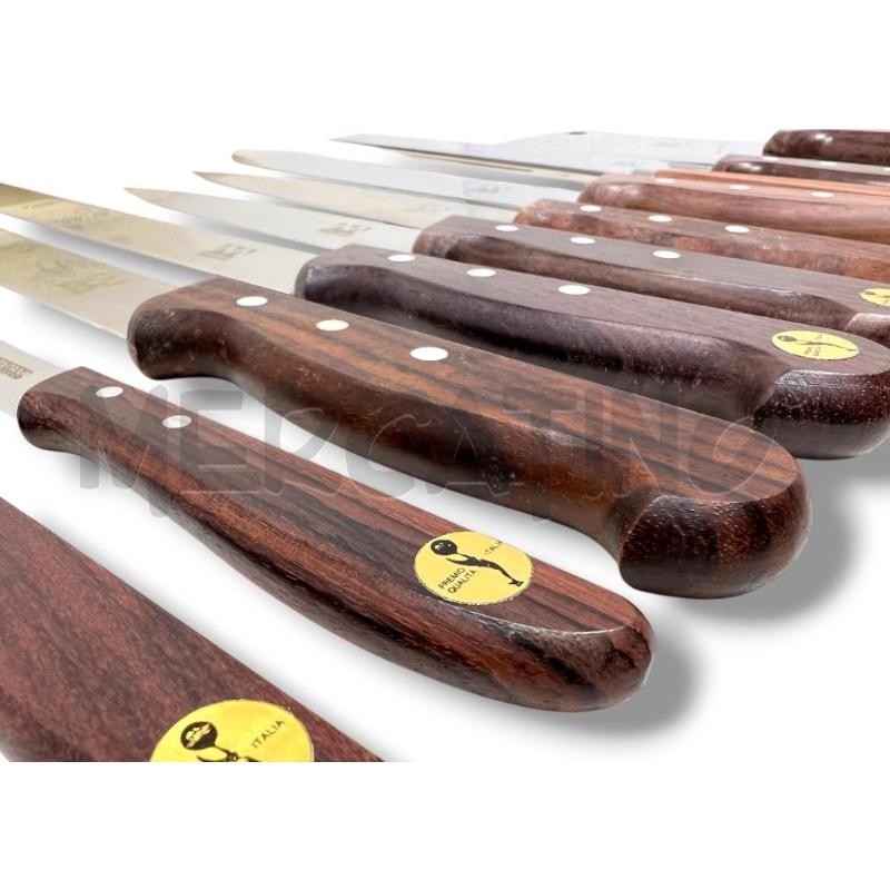 COLTELLI PZ. 10 MONTANA MANICO LEGNO CON CERTIFICATO DI GARANZIA | Mercatino dell'Usato Rivoli 3