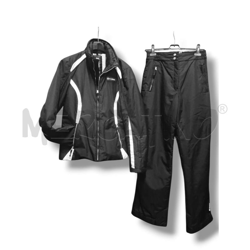 COMPLETO SCI COLMAR NERO BIANCO T 44 | Mercatino dell'Usato Rivoli 1