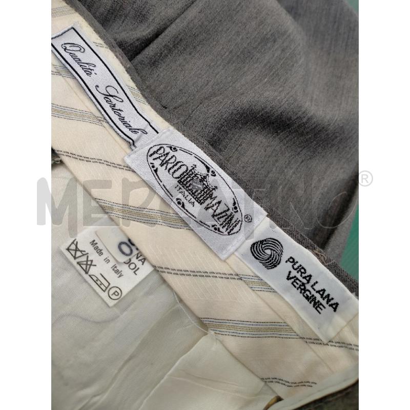 COMPLETO UOMO PARCO MAZZINI GRIGIO PURA LANA  | Mercatino dell'Usato Rivoli 3