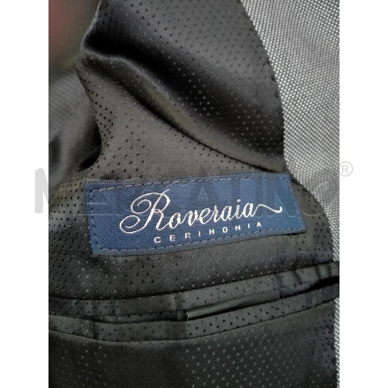 COMPLETO UOMO ROVERAIA GRIGIO CANGIANTE MICRO ROMBI | Mercatino dell'Usato Rivoli 5