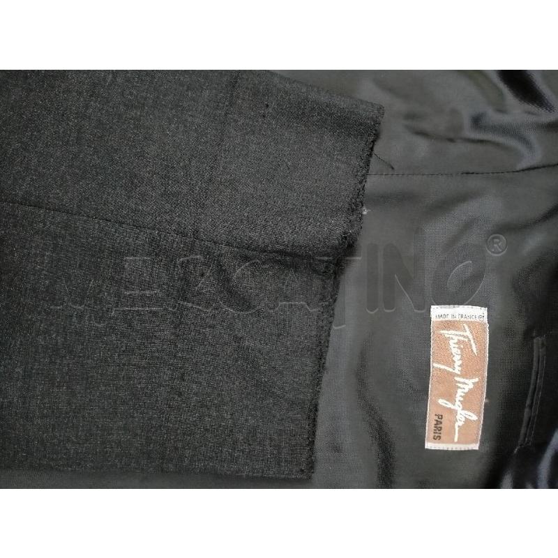 COMPLETO UOMO THIERRY MUGLER GRIGIO ANTRACITE  | Mercatino dell'Usato Rivoli 5