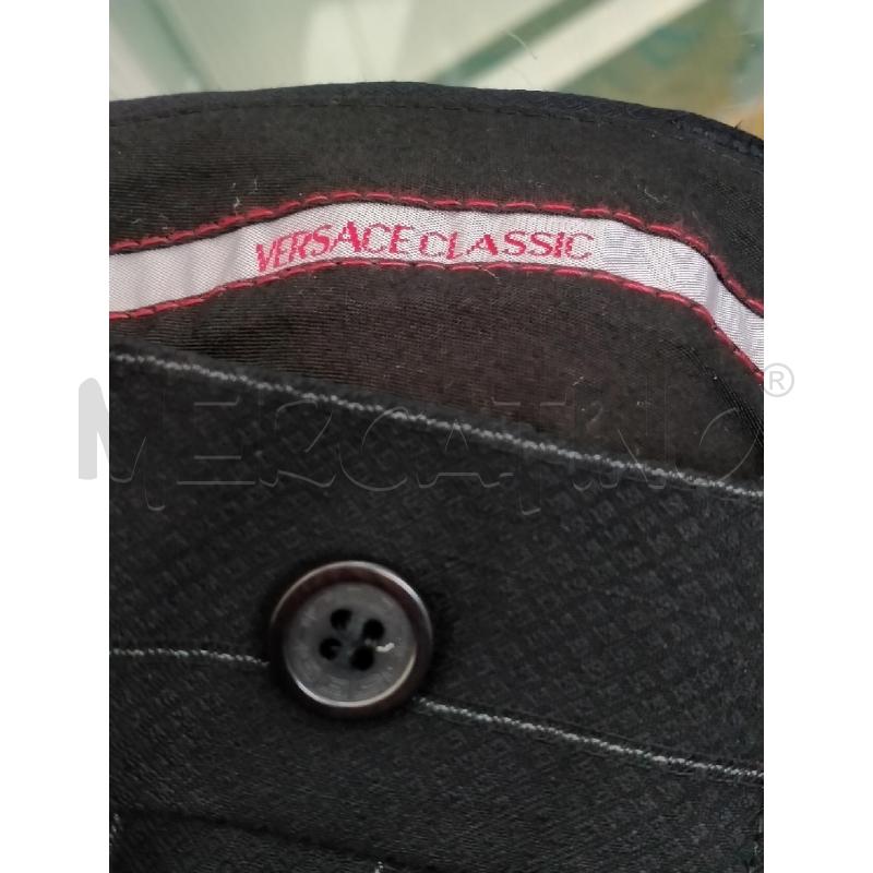 COMPLETO UOMO VERSACE CLASSIC NERO GESSATO  | Mercatino dell'Usato Rivoli 3