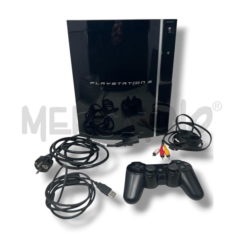CONSOLLE PS3 FAT 80 GB CECHK04 + JOYSTICK  | Mercatino dell'Usato Rivoli 1