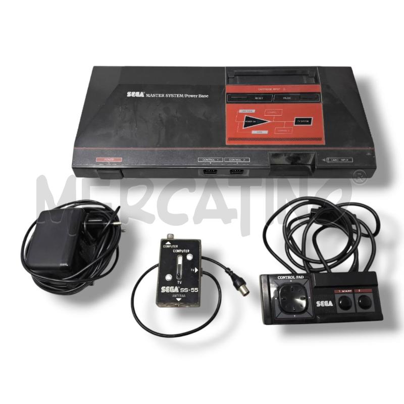 CONSOLLE SEGA MASTER SYSTEM + CONTROLLER + CAVO ALIMENTAZIONE | Mercatino dell'Usato Rivoli 1