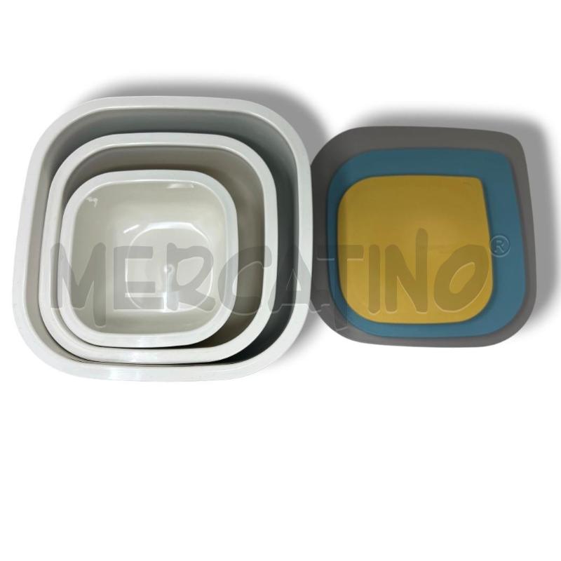 CONTENITORE PLASTICA GUZZINI 3 PZ. | Mercatino dell'Usato Rivoli 2