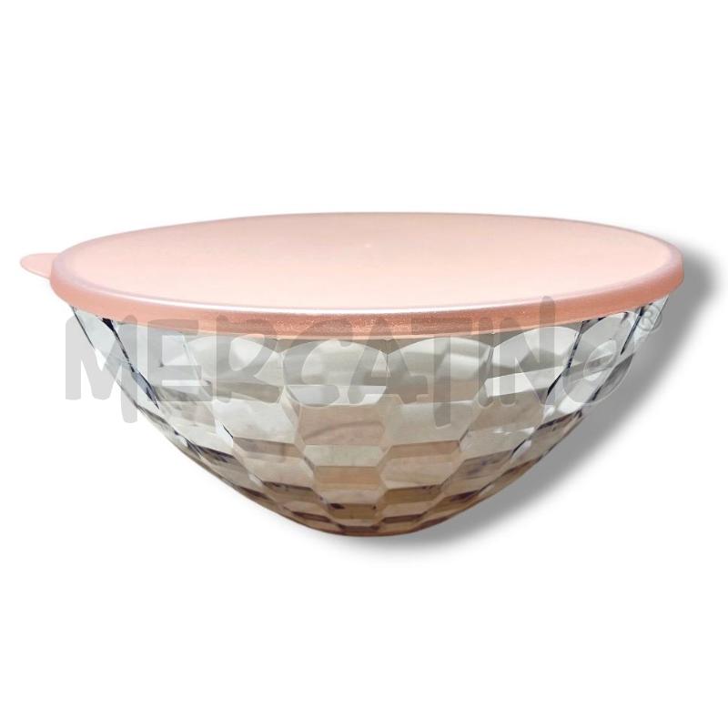 CONTENITORE TUPPERWARE 500 ML DIAMOND TAPPO ROSA | Mercatino dell'Usato Rivoli 1