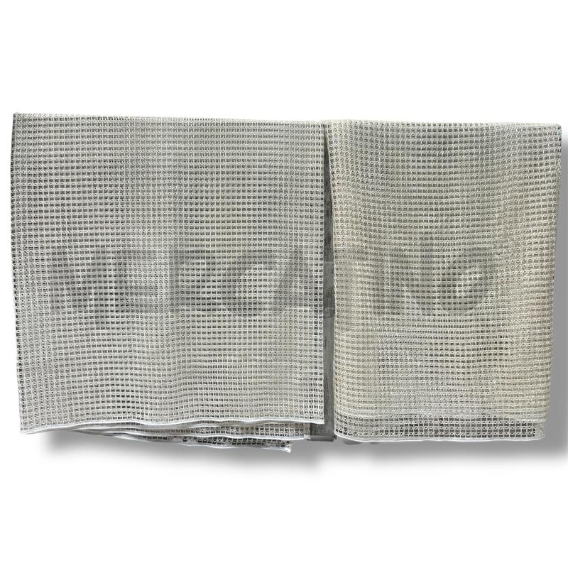 COPPIA TENDE TRAFORATE BIANCHE 320 X 260 CHIOCCIOLINE | Mercatino dell'Usato Rivoli 1