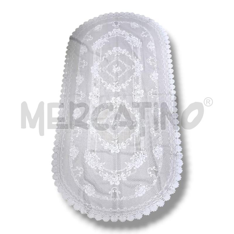 COPRI TAVOLO 155 X 300 RICAMATO MOTIVI ROSE | Mercatino dell'Usato Rivoli 1