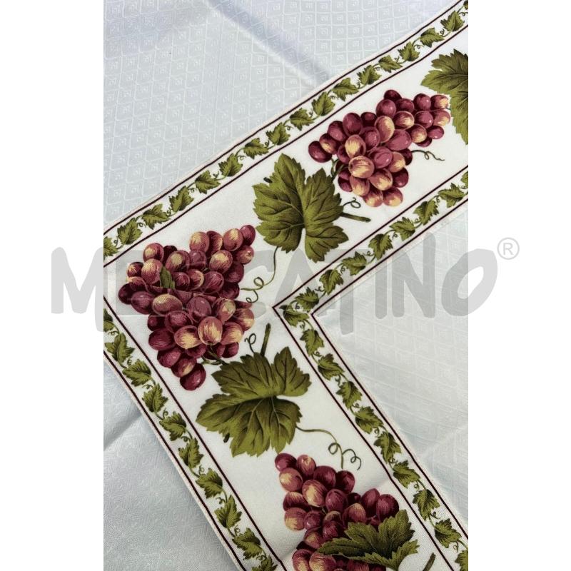 COPRI TAVOLO QUADRATO BOTTARO GRECA UVA 90X90 | Mercatino dell'Usato Rivoli 2