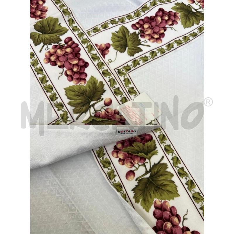 COPRI TAVOLO QUADRATO BOTTARO GRECA UVA 90X90 | Mercatino dell'Usato Rivoli 3