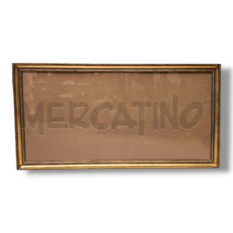CORNICE 142 X 73 DORATA INTARSIATA LEGNO | Mercatino dell'Usato Rivoli 1
