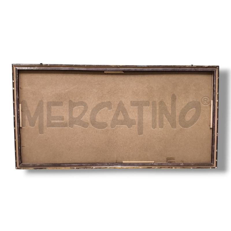 CORNICE 142 X 73 DORATA INTARSIATA LEGNO | Mercatino dell'Usato Rivoli 3