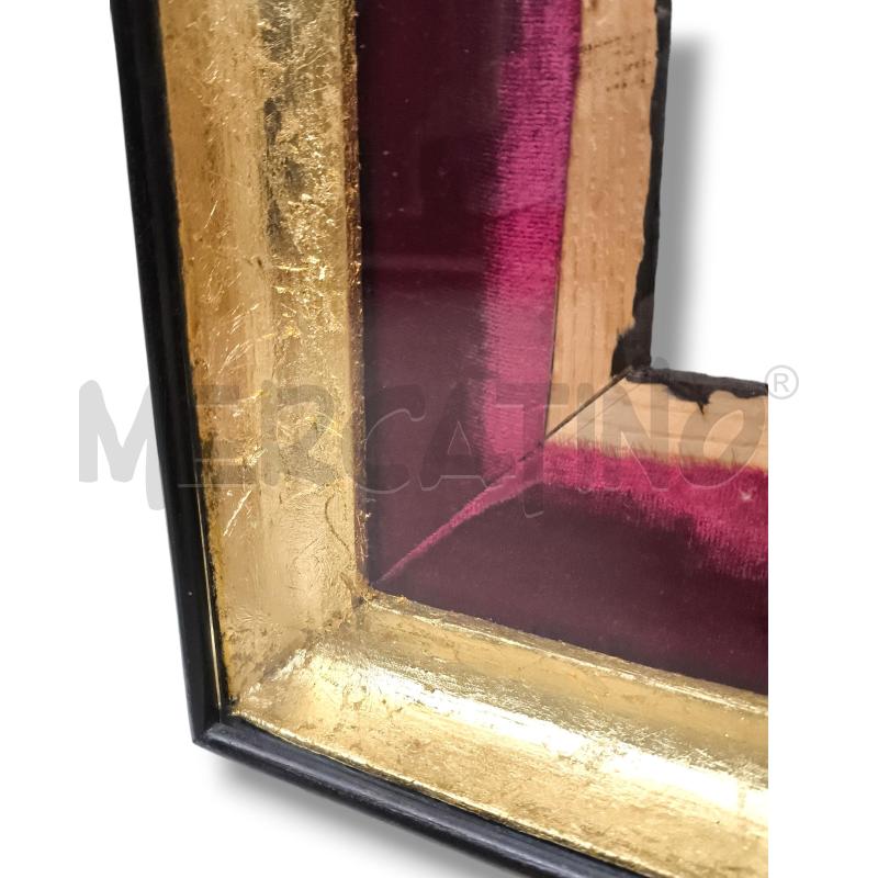 CORNICE LEGNO 49X61 INTERNO FOGLIA D'ORO  | Mercatino dell'Usato Rivoli 3