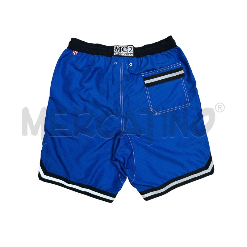 COSTUME UOMO MC2 SAINT BARTH BLU ELETTRICO E NERI | Mercatino dell'Usato Rivoli 2