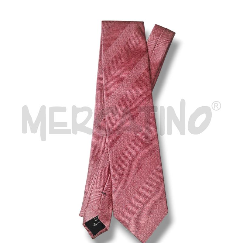 CRAVATTA ERMENEGILDO ZEGNA ROSA 100 SETA | Mercatino dell'Usato Rivoli 2