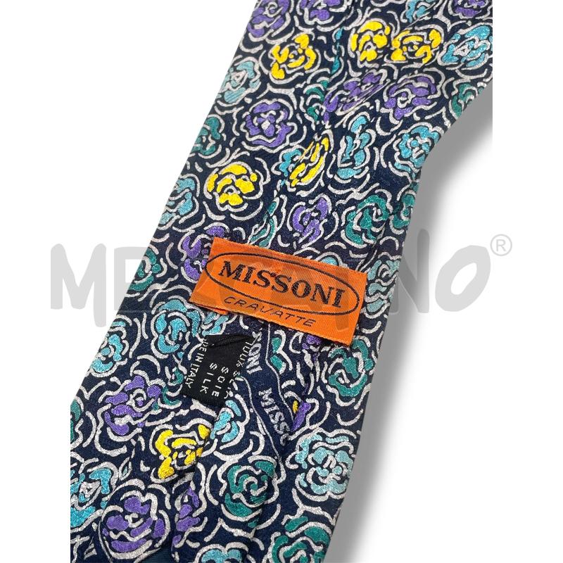 CRAVATTA MISSONI ROSE COLORATE | Mercatino dell'Usato Rivoli 3