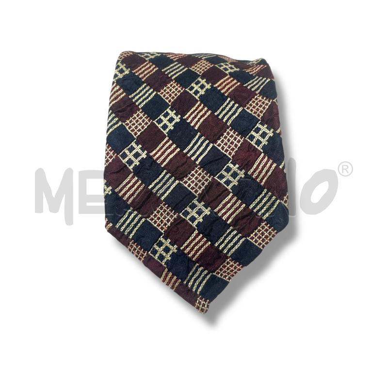CRAVATTA UNGARO BLU BORDEAUX ROMBI  | Mercatino dell'Usato Rivoli 1