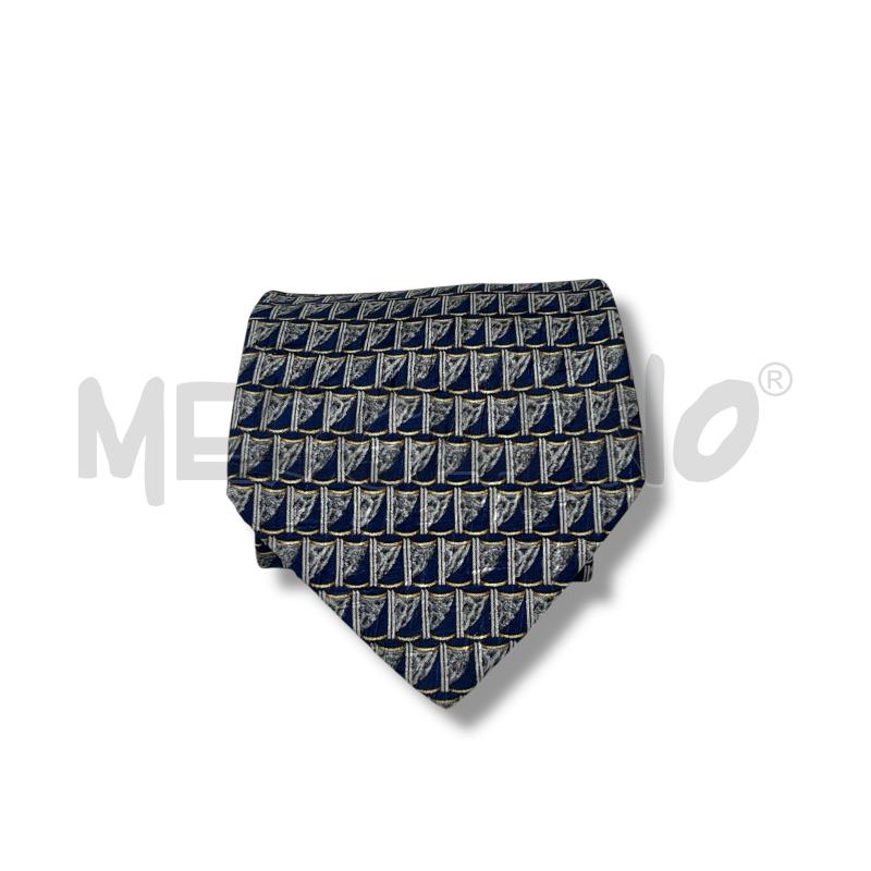 CRAVATTA VALENTINO GRIGIA BLU ASTRATTA | Mercatino dell'Usato Rivoli 1