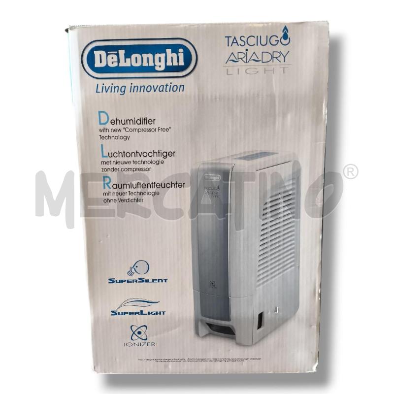 DEUMIDIFICATORE DELONGHI TASCIUGO ARIADRY DNC65 2011 | Mercatino dell'Usato Rivoli 1