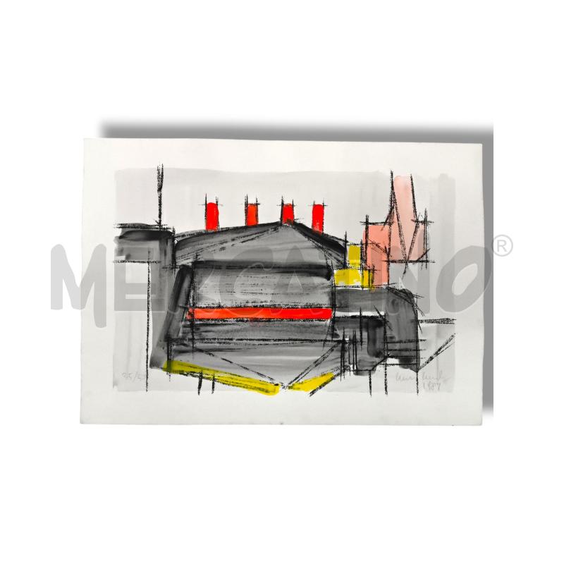 DIPINTO MARIO MAIOLI 1987 -35/50 | Mercatino dell'Usato Rivoli 1