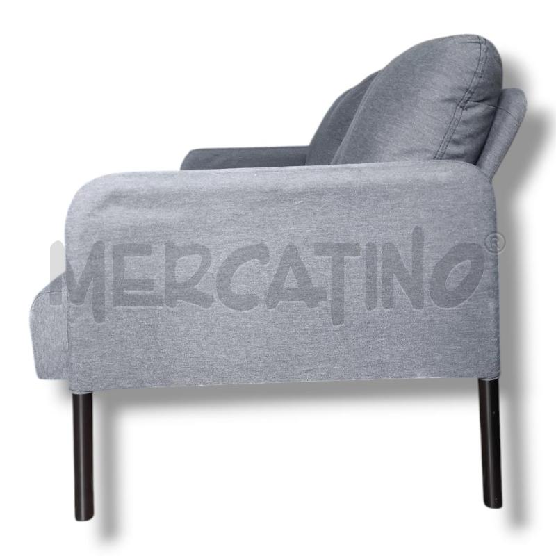 DIVANO GLOSTAD IKEA GRIGIO 120X68X78  | Mercatino dell'Usato Rivoli 2