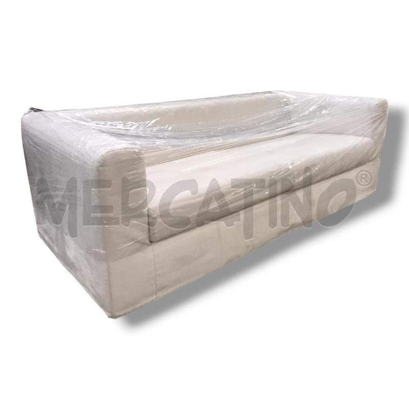 DIVANO POLTRONE E SOFÀ 190X83 BIANCO PANNA  | Mercatino dell'Usato Rivoli 1