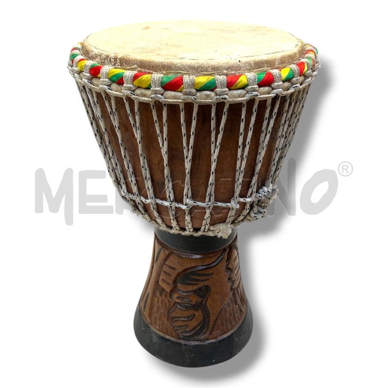 DJEMBE AFRICANO H 50 CM DIAMETRO 24 CM | Mercatino dell'Usato Rivoli 1