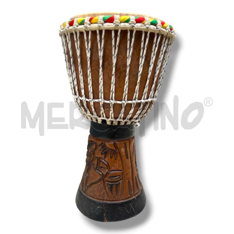 DJEMBE AFRICANO H 50 CM DIAMETRO 24 CM | Mercatino dell'Usato Rivoli 2