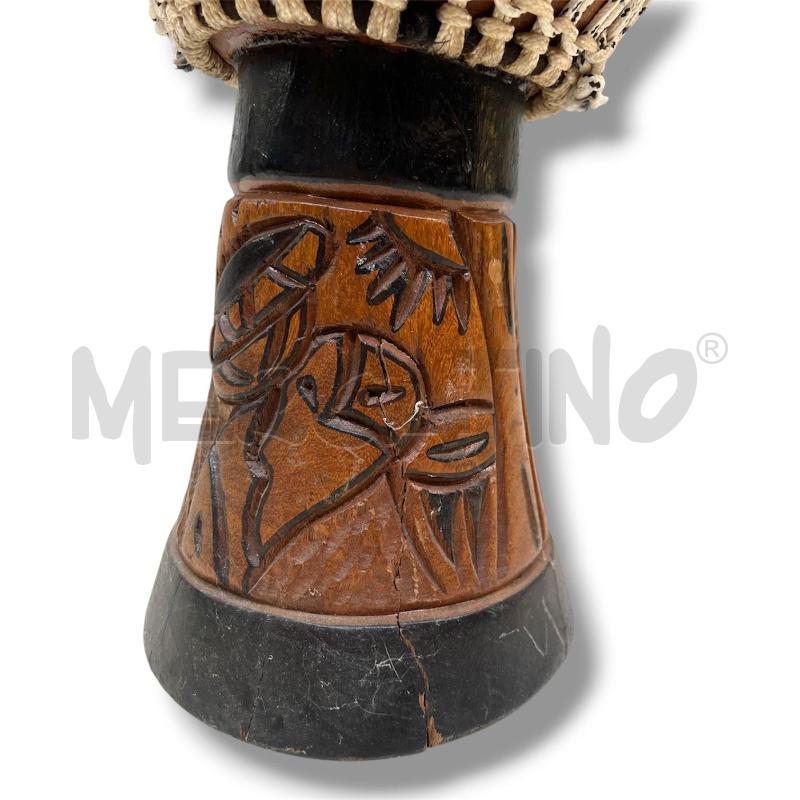 DJEMBE AFRICANO H 50 CM DIAMETRO 24 CM | Mercatino dell'Usato Rivoli 3