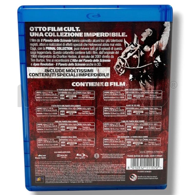 DVD B IL PIANETA DELLE SCIMMIE 8 FILM  | Mercatino dell'Usato Rivoli 3