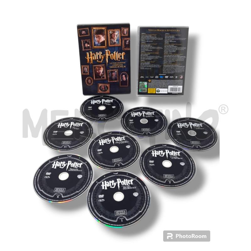 DVD COLLEZIONE COMPLETA DEGLI 8 FILM | Mercatino dell'Usato Rivoli 1