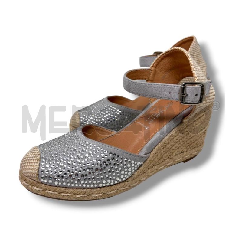 ESPADRILLAS DONNA CAMOMILLA ZEPPA CORDA GRIGIE BRILLANTINI | Mercatino dell'Usato Rivoli 3