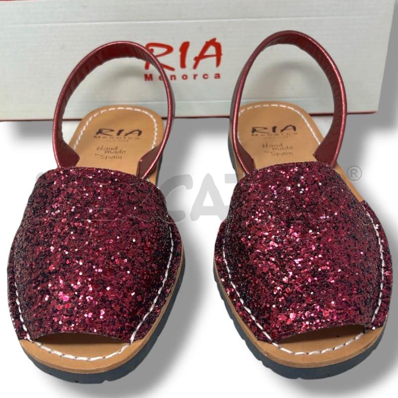 ESPADRILLAS DONNA RIA MENORCA GLITTER MAGENTA | Mercatino dell'Usato Rivoli 1