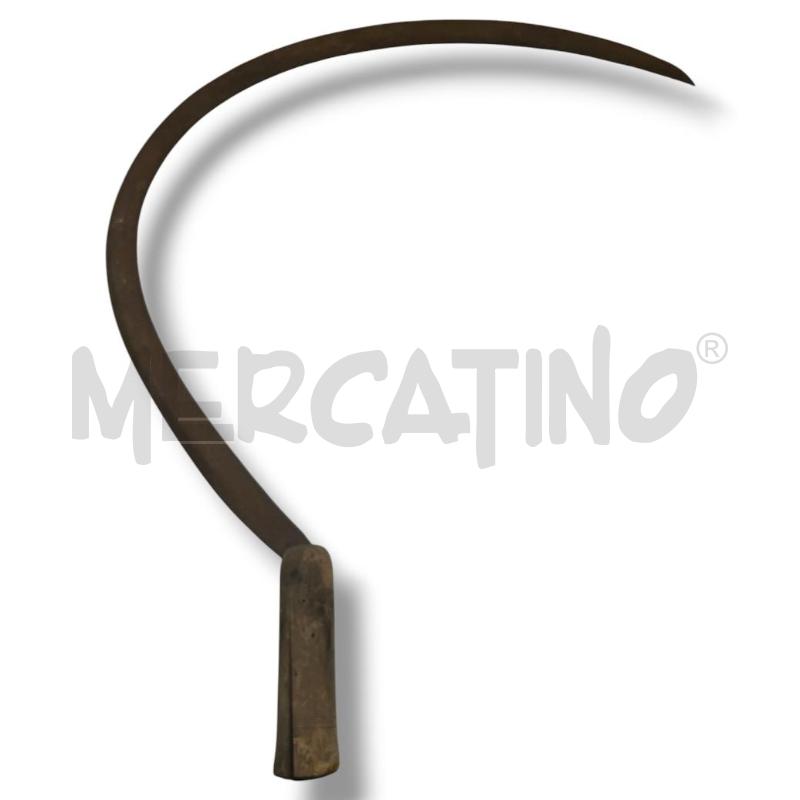 FALCE ANTICA MANICO LEGNO 60 CM | Mercatino dell'Usato Rivoli 1