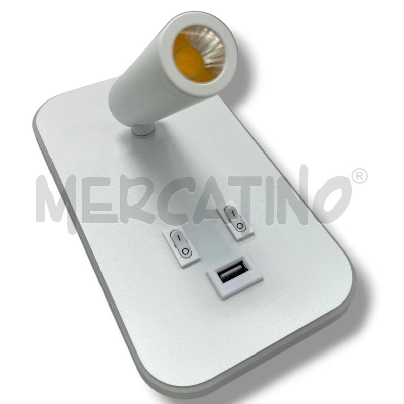 FARETTO DA PARETE CON ATTACCO USB  | Mercatino dell'Usato Rivoli 2