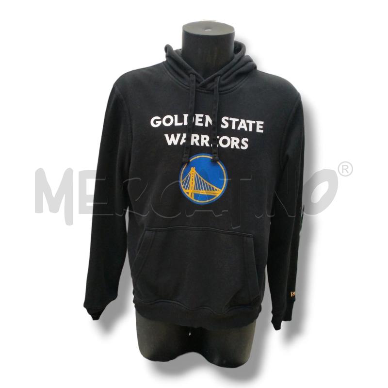 FELPA UOMO NEW ERA NERA GOLDEN STATE WARRIORS | Mercatino dell'Usato Rivoli 1