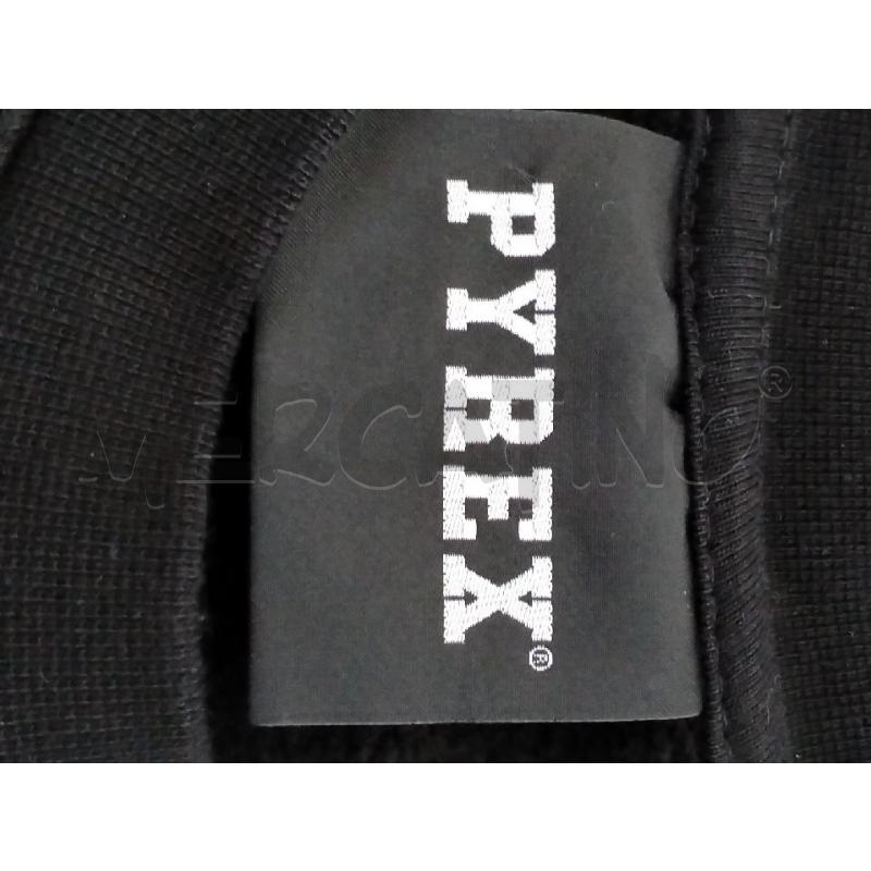 FELPA UOMO PYREX NERA LOGO SENAPE | Mercatino dell'Usato Rivoli 3