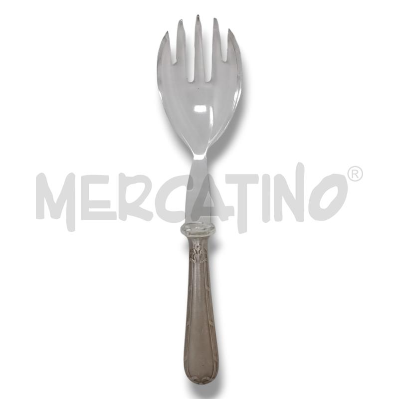FORCHETTA INSALATA PLEXI MANICO NASTRI | Mercatino dell'Usato Rivoli 1