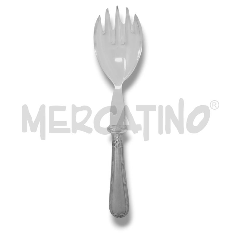 FORCHETTA INSALATA PLEXI MANICO NASTRI | Mercatino dell'Usato Rivoli 3