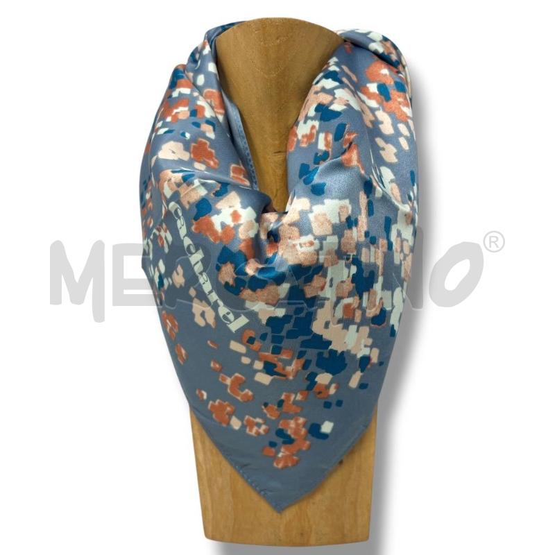 FOULARD CACHAREL CARTA DA ZUCCHERO FIORI COLOR ASTRATTI | Mercatino dell'Usato Rivoli 1