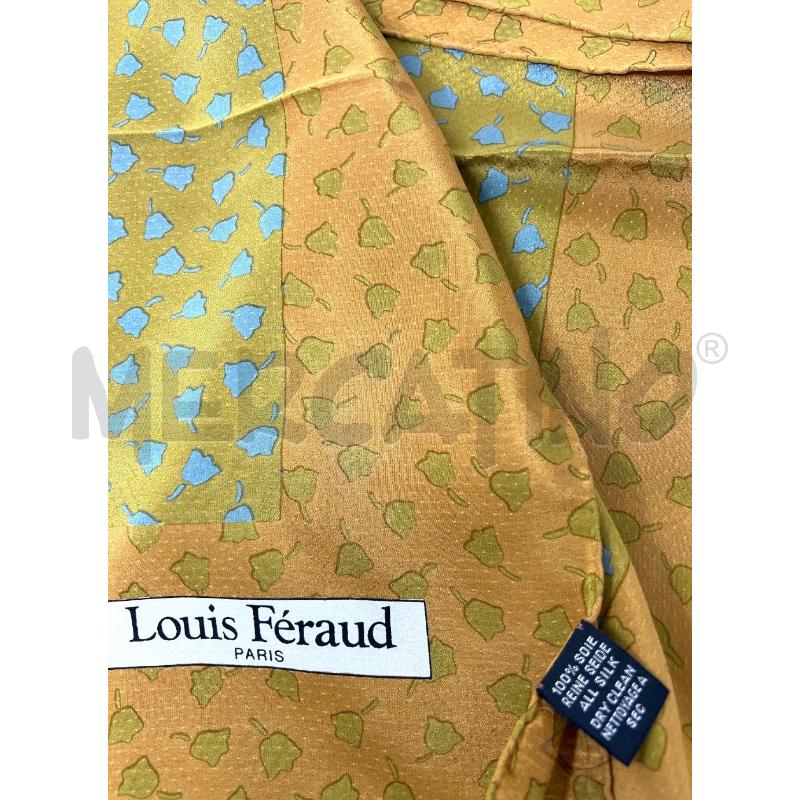 FOULARD LOUIS FERAUD BEIGE FOLIAGE  | Mercatino dell'Usato Rivoli 2